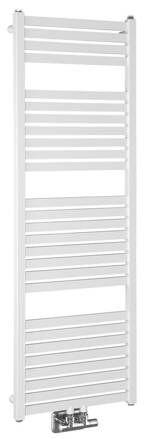 TONDI vykurovacie teleso 450x1330 mm, stredové pripojenie, biela