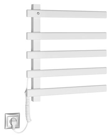 ELCOR elektrický sušiak uterákov 480x520x50mm, 85W, biela matná