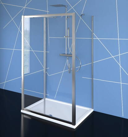 EASY LINE sprchový kout tri steny 1000x900mm, L/P varianta, číre sklo