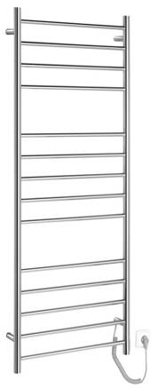 REDONDO elektrický sušiak uterákov, guľatý, 600x1500 mm, 130 W, leštená nerez