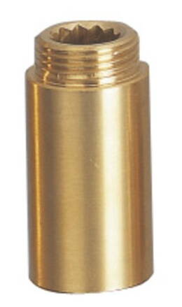 Predĺženie 1/2"x80mm, mosadz