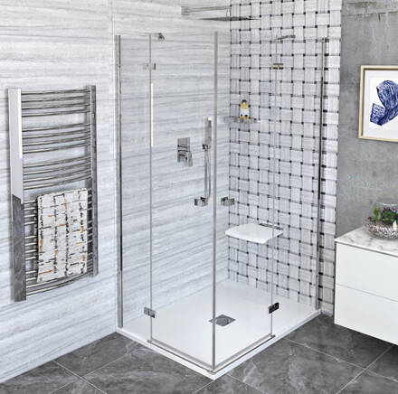 FORTIS LINE obdĺžniková sprchová zástena 1000x1100 mm, rohový vstup