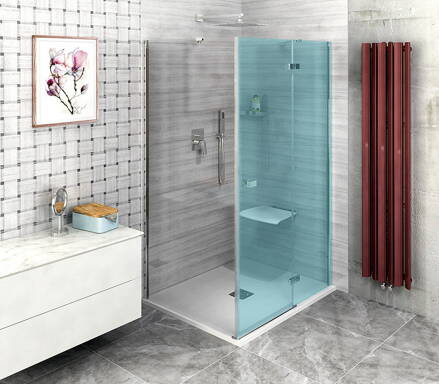 FORTIS LINE bočná stena, 800mm, číre sklo