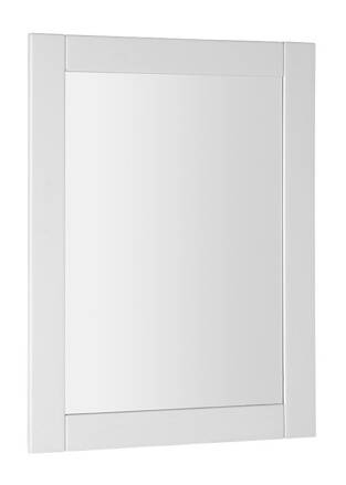 FAVOLO zrkadlo v ráme 60x80 cm, biela mat