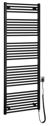 DIRECT-E elektrické vykurovacie teleso, rovné, 600x1680 mm, 800 W, čierna