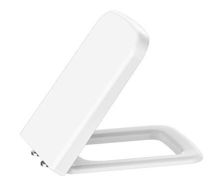 BENE WC sedátko, Soft Close, biela/chróm