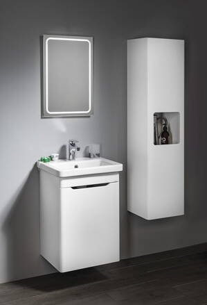Kúpeľňový set ELLA 50, 1x dvere, ľavé, biela