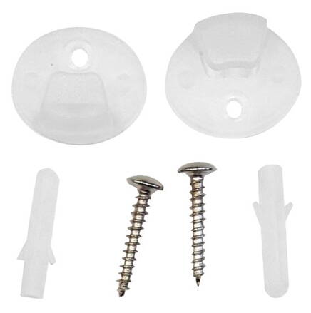 CHROM LINE háčky pre uchytenie drôtených košov na stenu