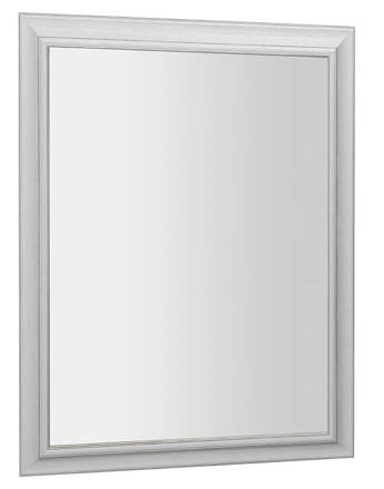 AMBIENTE zrkadlo v drevenom ráme 720x920mm, starobiela