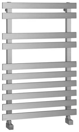 TRUVA vykurovacie teleso 500x750 mm, brúsená nerez, 247 W