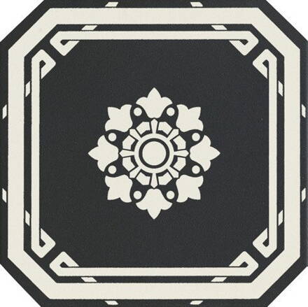 OLD ENGLAND Ottagono Black Dover 20x20 (bal.= 1,16 m2)
