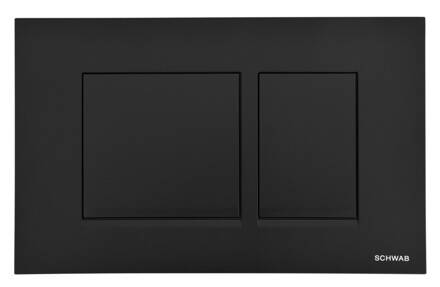 SCHWAB CERES ovládacie tlačidlo, 246x159 mm, čierna mat