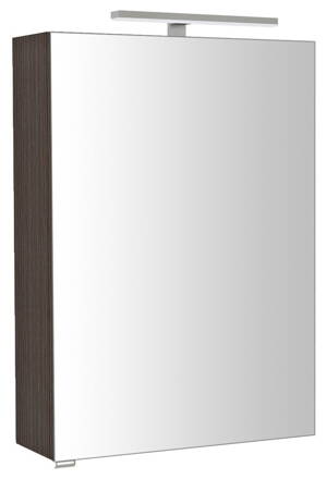 RIWA galérka s LED osvetlením, 50x70x17cm, borovica rustik