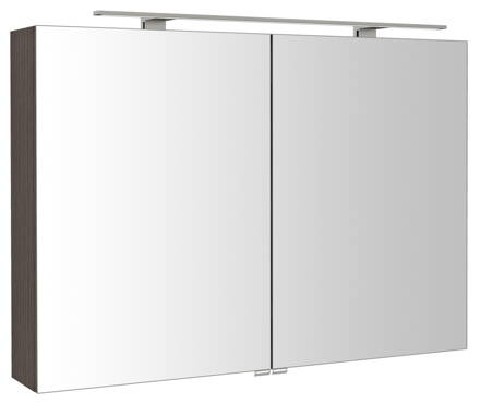 RIWA galérka s LED osvetlením, 101x70x17cm, borovica rustik