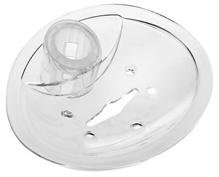 Mydeľnička pre sprchovú tyč 25mm, plast