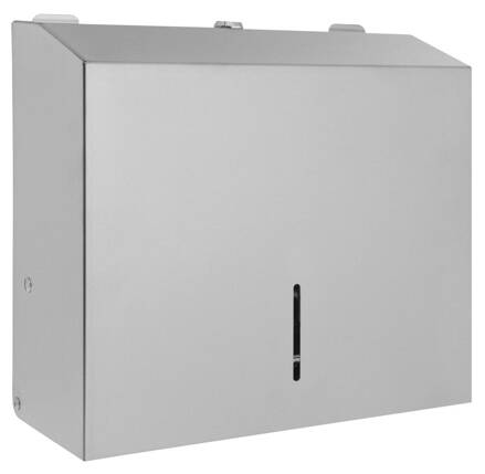 Zásobník na papierové uteráky 285x265x105mm, nerez mat