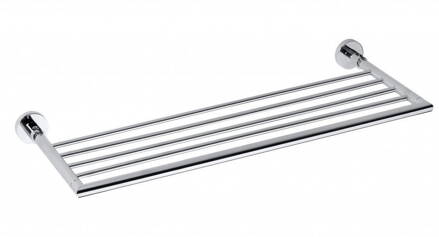 X-ROUND polička na uteráky výklopná 650mm, chróm