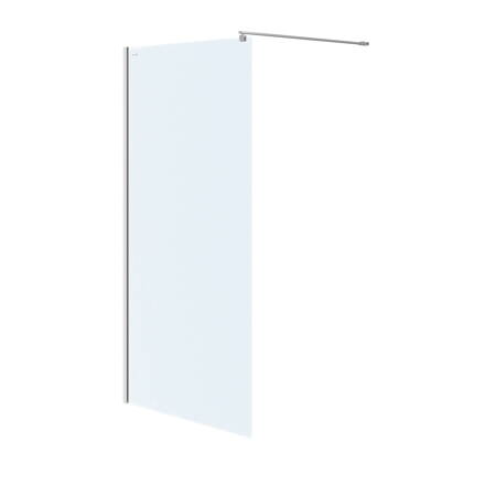 Cersanit MILLE SPRCHOVÁ STENA WALK-IN 120x200 chróm, sklo číre S161-002