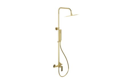 Excellent Glad dažďová nástenný dažďová sprchový set 25 cm, chróm