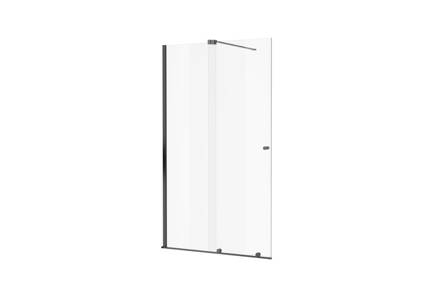 Excellent Fabrika walk-in sprchová stena 100x200 cm, čierna matná