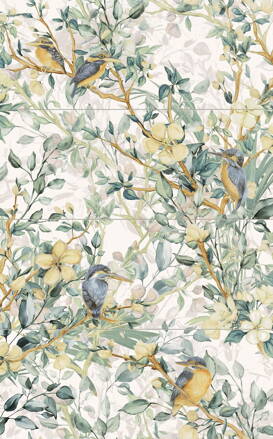 Arte PERLA BIRDS 4KS MAT REKT. 59,8X149,8 dekor