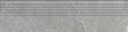 Tubadzin GRAND CAVE GREY MAT REKT. 29,6X119,8 schodovka