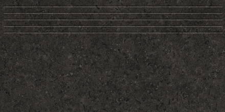Tubadzin ZIMBA BLACK STRUKTURA MAT REKT. 29,6X59,8 schodovka