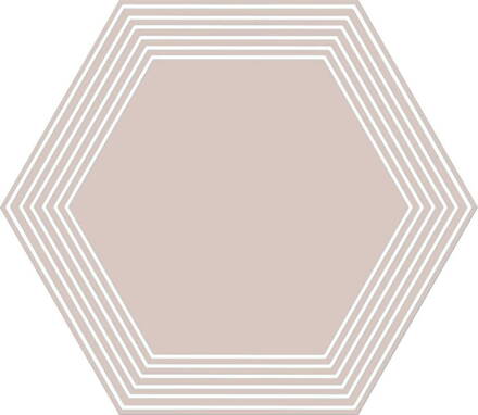 Tubadzin CIELO E TERRA POLVERE GEOMETRY 2 MAT REKT. 19,2X22,1 dekor