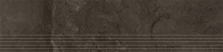 Tubadzin GRAND CAVE BROWN MAT REKT. 29,6X119,8 schodovka