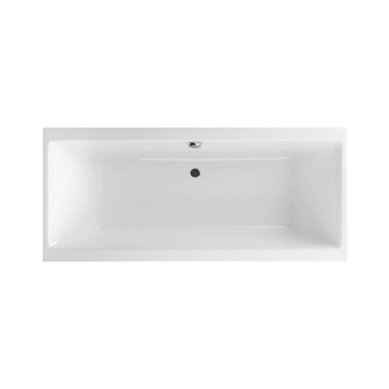 Excellent PRYZMAT SLIM 170x75,5 VAŇA OBDĹŽNIKOVÁ, biela WAEX.PRY17WHS