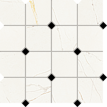 Domino LILO BIANCO 29,8x29,8 mozaika