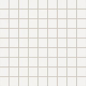 Tubadzin PASTEL BIELA MAT KVADRAT 30,1X30,1 mozaika