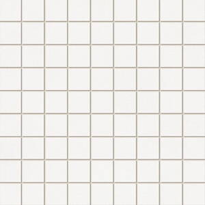 Tubadzin PASTEL BIELA KVADRAT 30,1X30,1 mozaika
