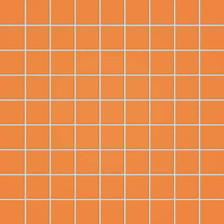 Tubadzin PASTEL POMARANČOVÁ KVADRAT 30,1X30,1 mozaika